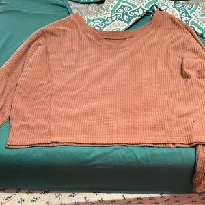 NWT American Eagle V-Neck Crop Top Sweater